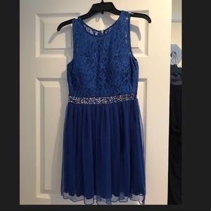 Royal blue semi formal/formal dress